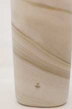 Glass Flower Vase "CARRARA" Peill & Putzler　(A)