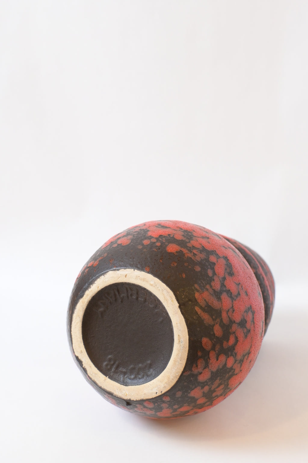 FAT LAVA Vase  【Wein】“Scheurich , 269-18”