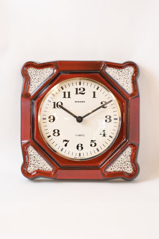 FAT LAVA Kitchen Wall Clock  “STAIGER”