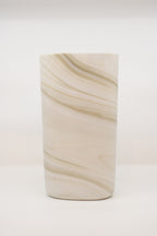 Glass Flower Vase "CARRARA" Peill & Putzler　(A)