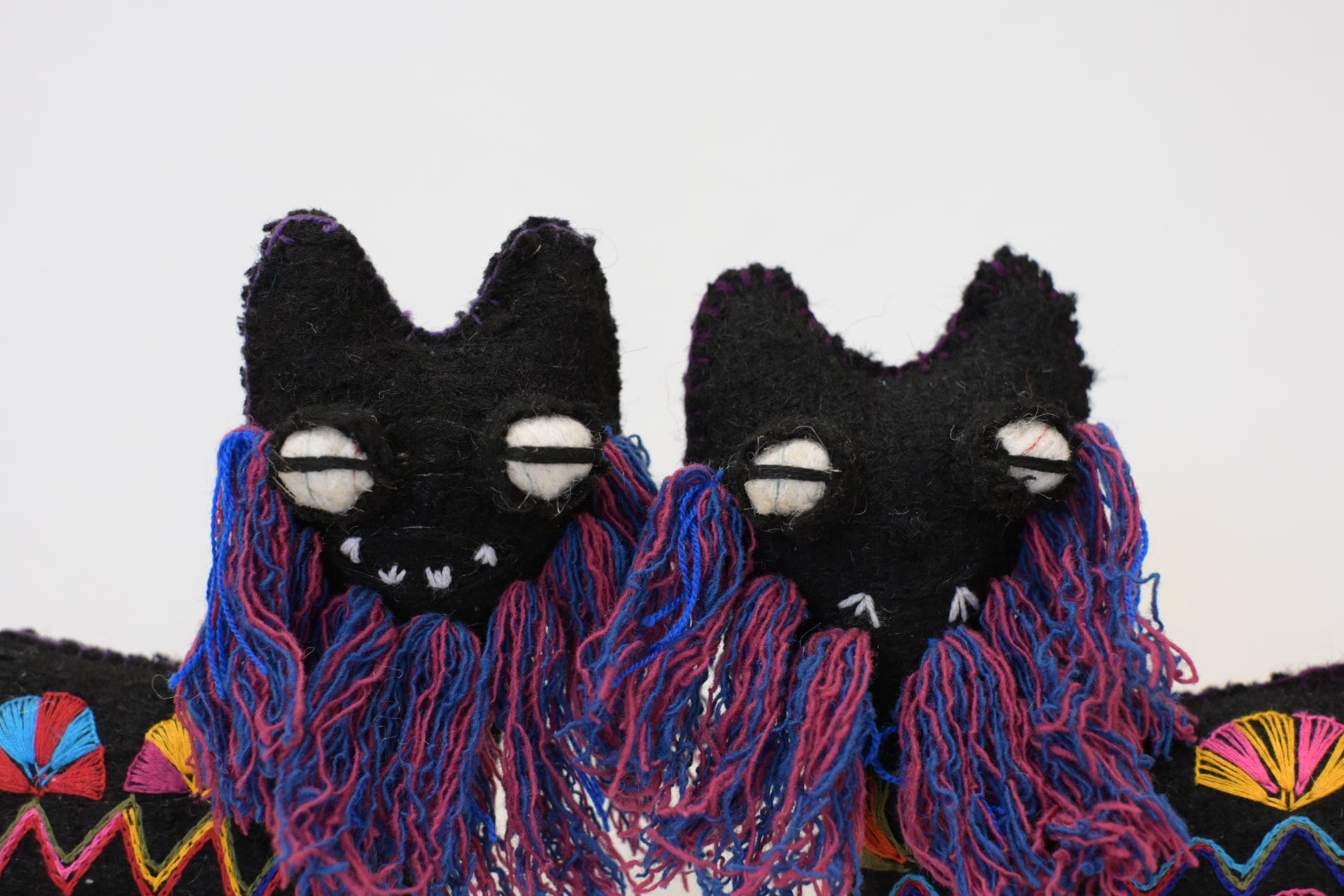 アニマリート シーサー / ブラック　(San Juan Chamula , Mexico)