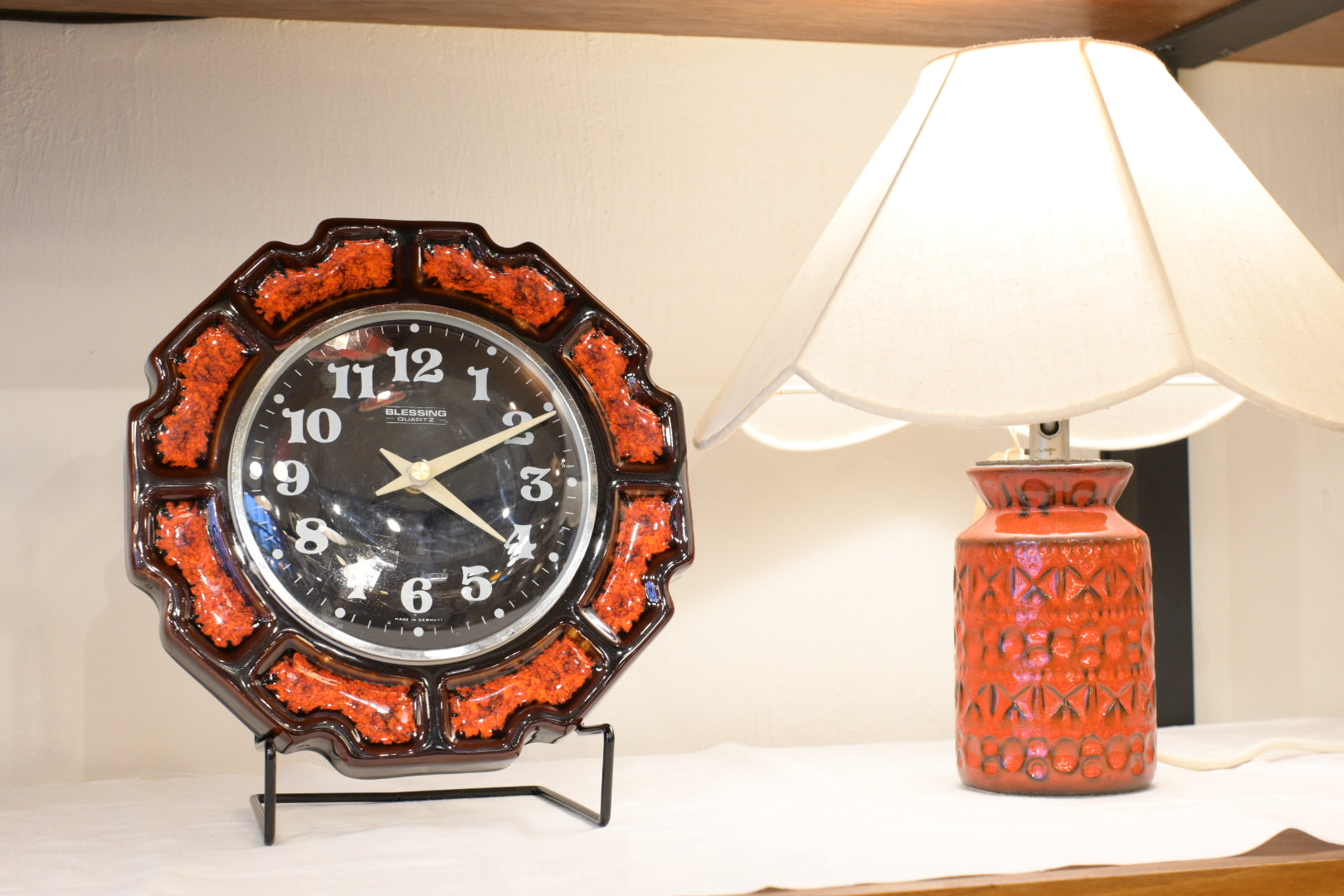 FAT LAVA Wall Clock “BLESSING”