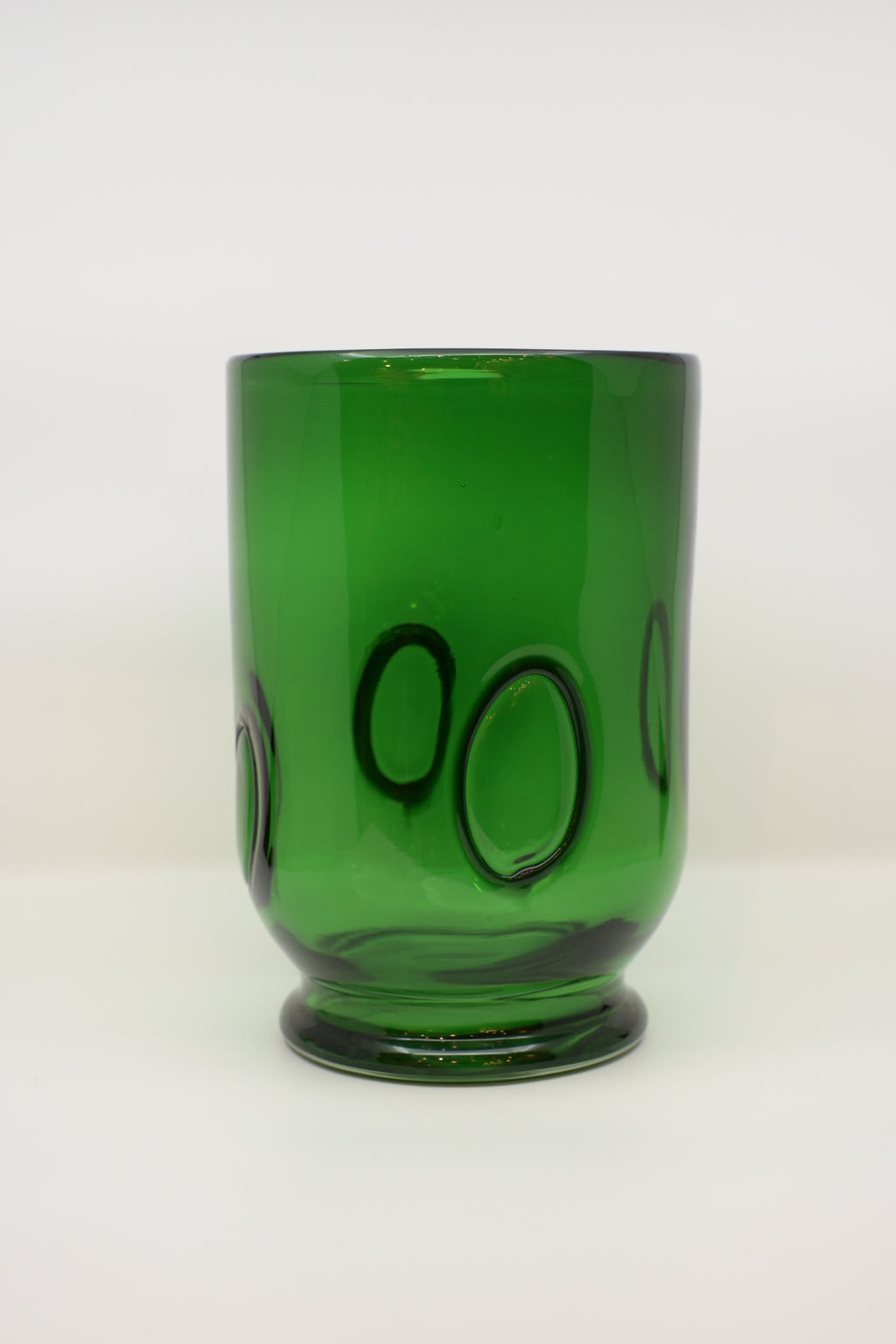 Glass Vase / Wine Cooler , Hand-Blown Glass