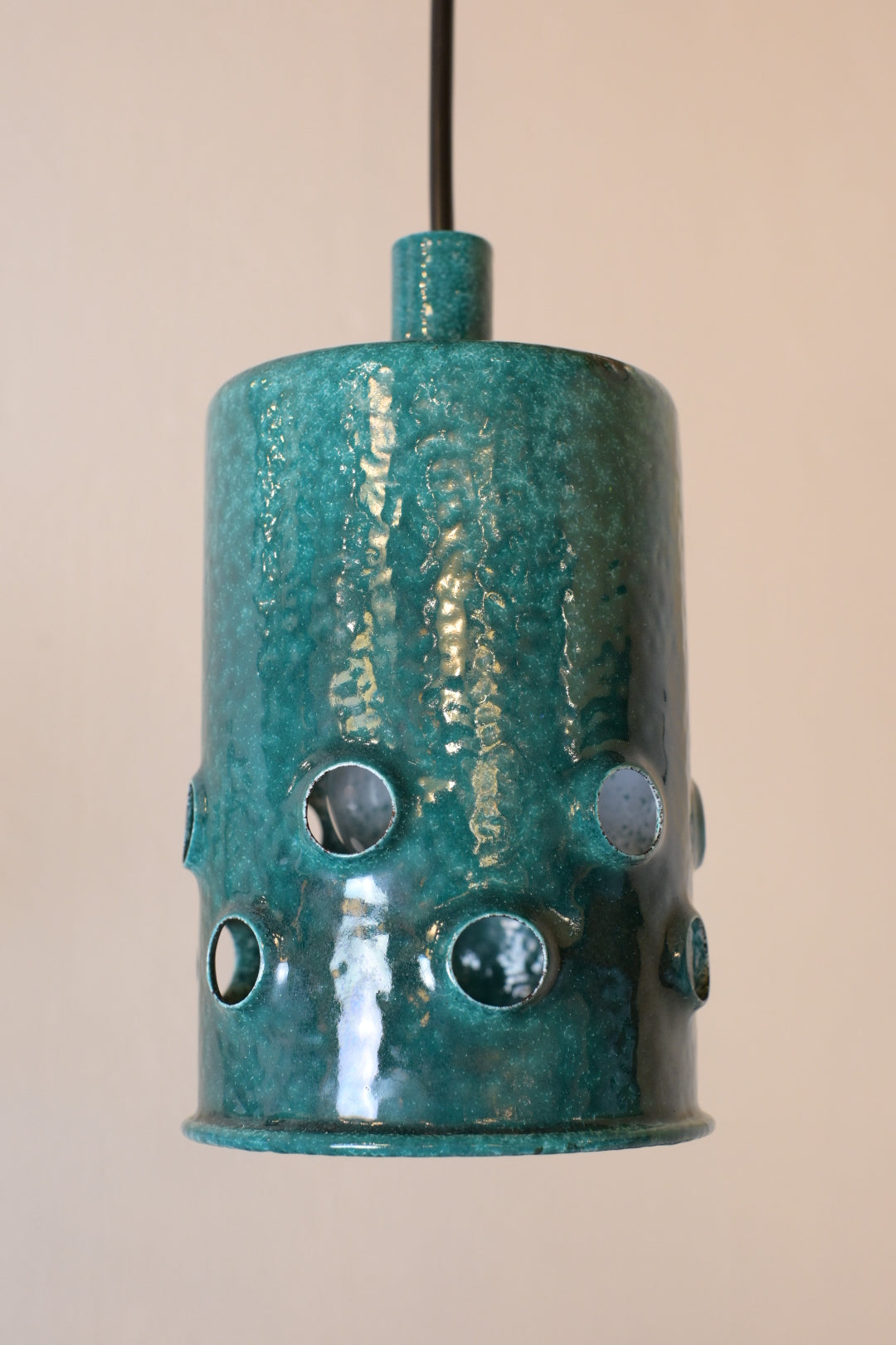 Pendant Lamp “Blue Enamel”