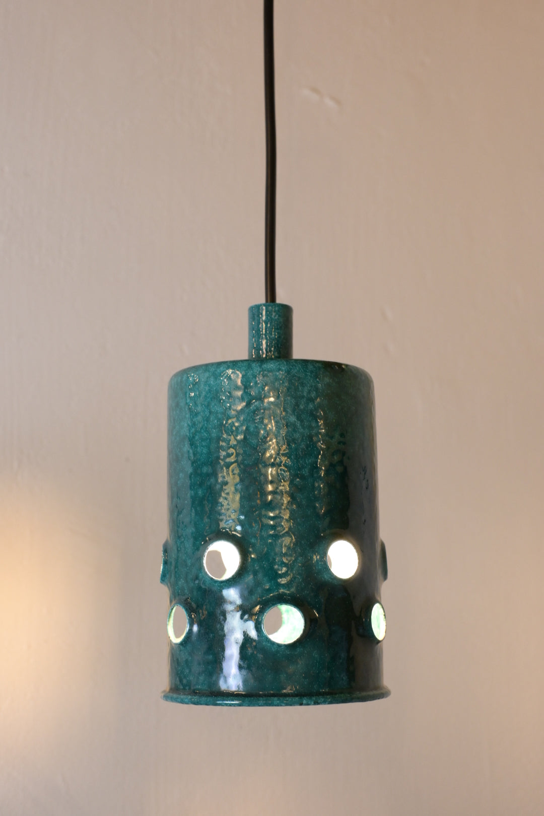 Pendant Lamp “Blue Enamel”