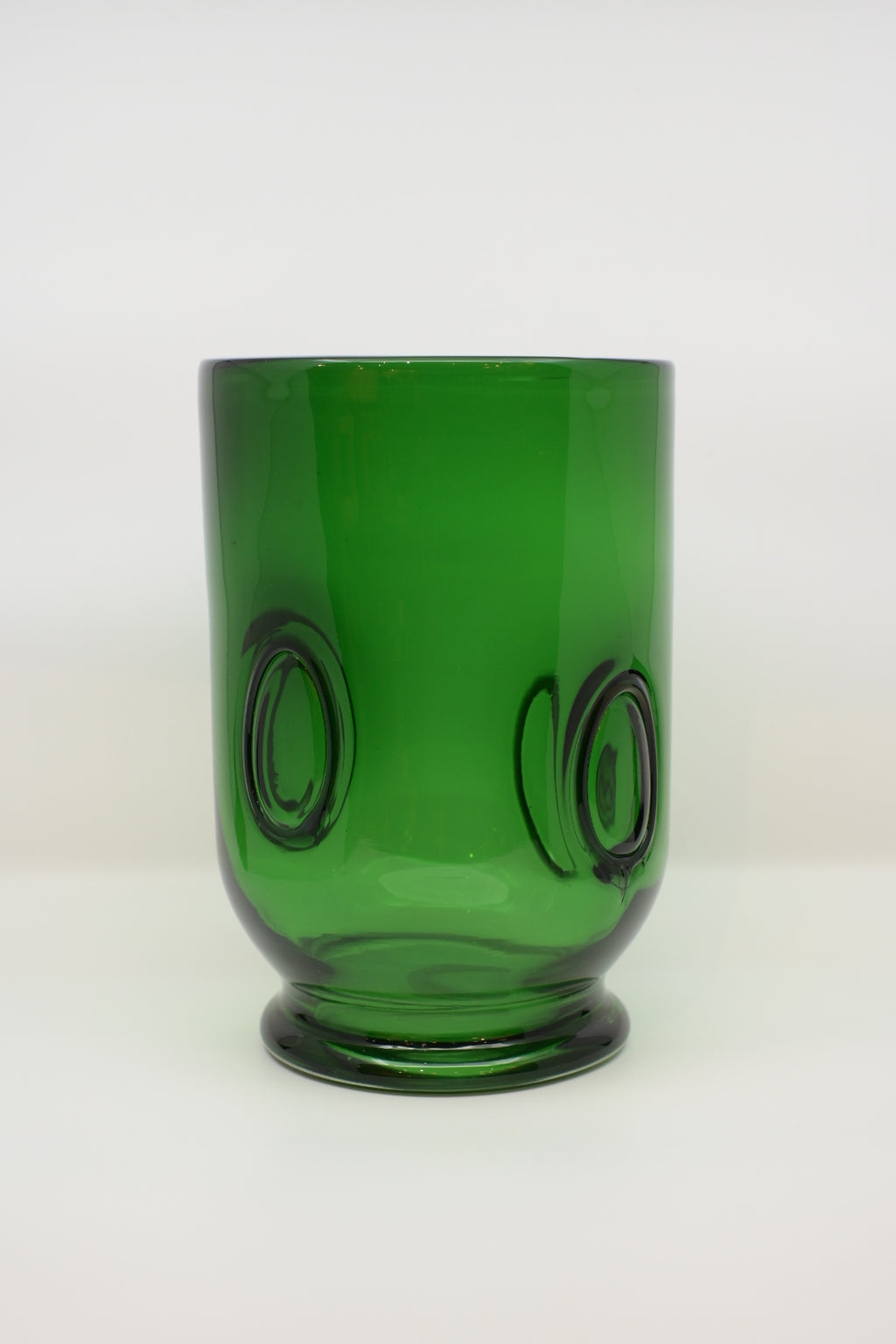 Glass Vase / Wine Cooler , Hand-Blown Glass