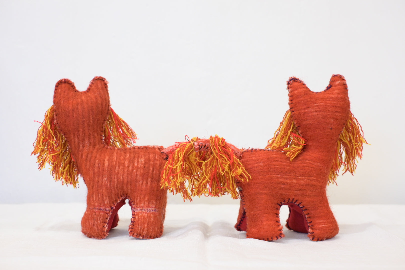 アニマリート シーサー / レッド　(San Juan Chamula , Mexico)