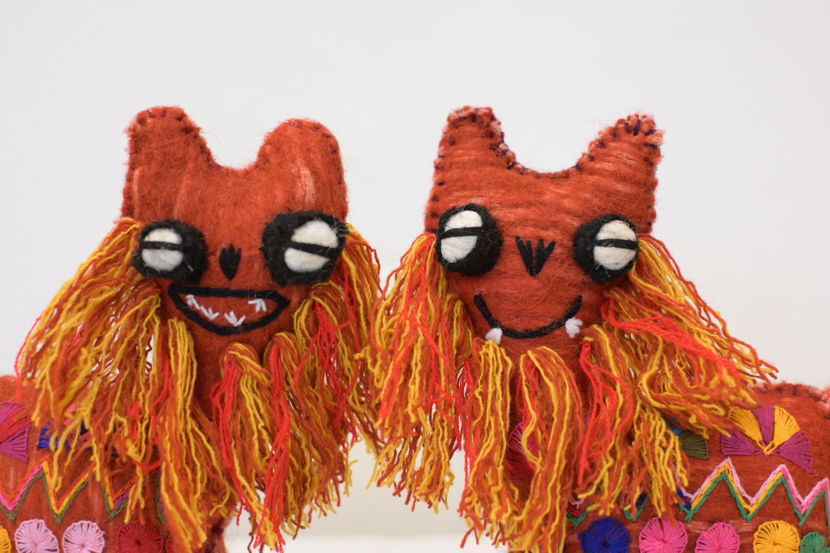 アニマリート シーサー / レッド　(San Juan Chamula , Mexico)