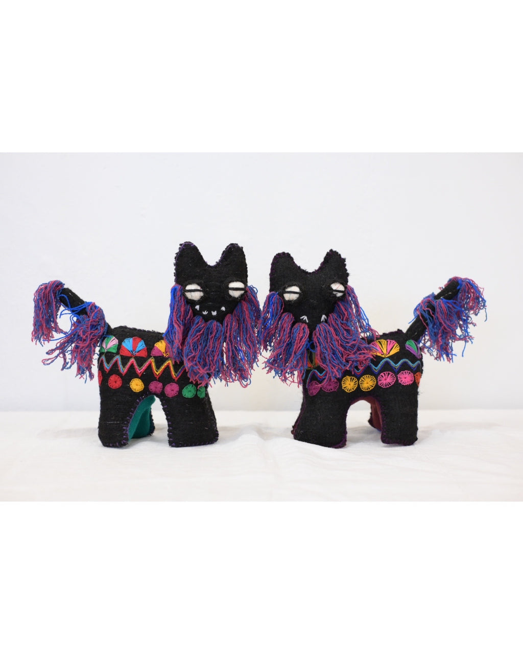 アニマリート シーサー / ブラック　(San Juan Chamula , Mexico)