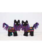 アニマリート シーサー / ブラック　(San Juan Chamula , Mexico)