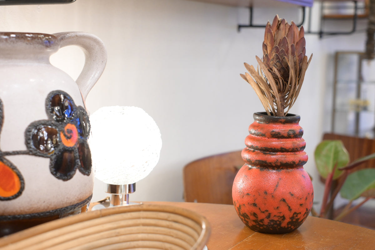 FAT LAVA Vase  【Wein】“Scheurich , 269-18”