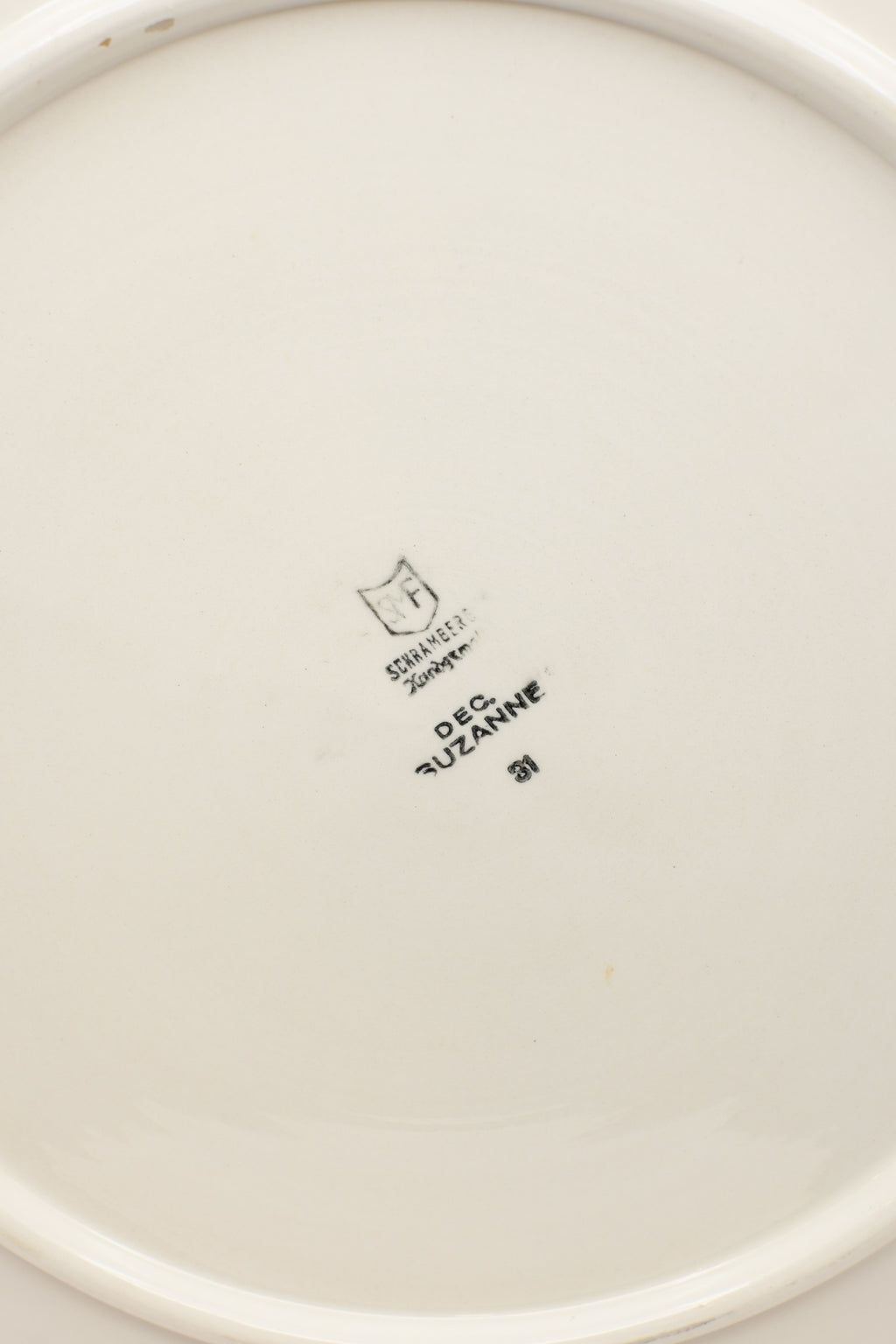 Cake Plate "SMF SCHRAMBERG"