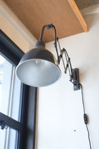 Industrial Scissor Lamp