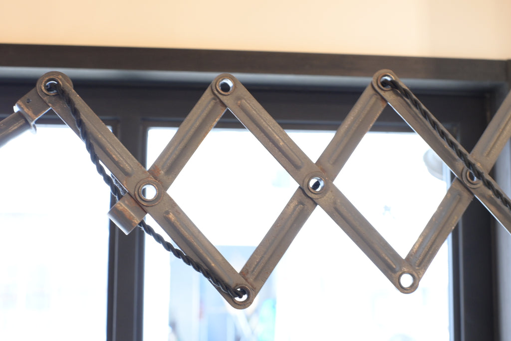 Industrial Scissor Lamp