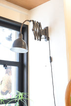 Industrial Scissor Lamp