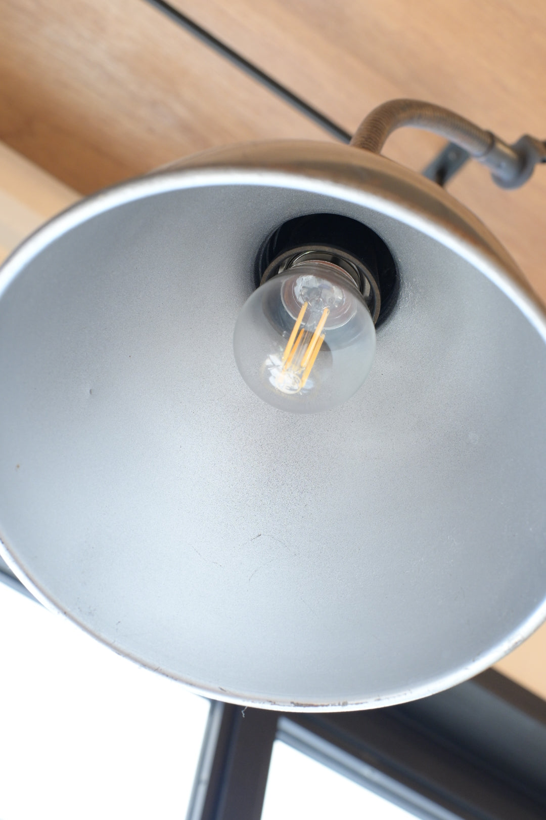 Industrial Scissor Lamp