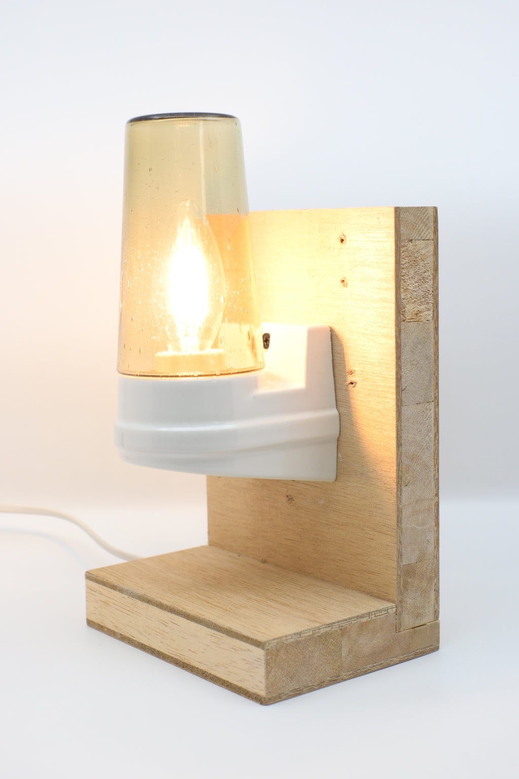 Wall Lamp "Ifö Electric 6080 (Smoke Glass)"