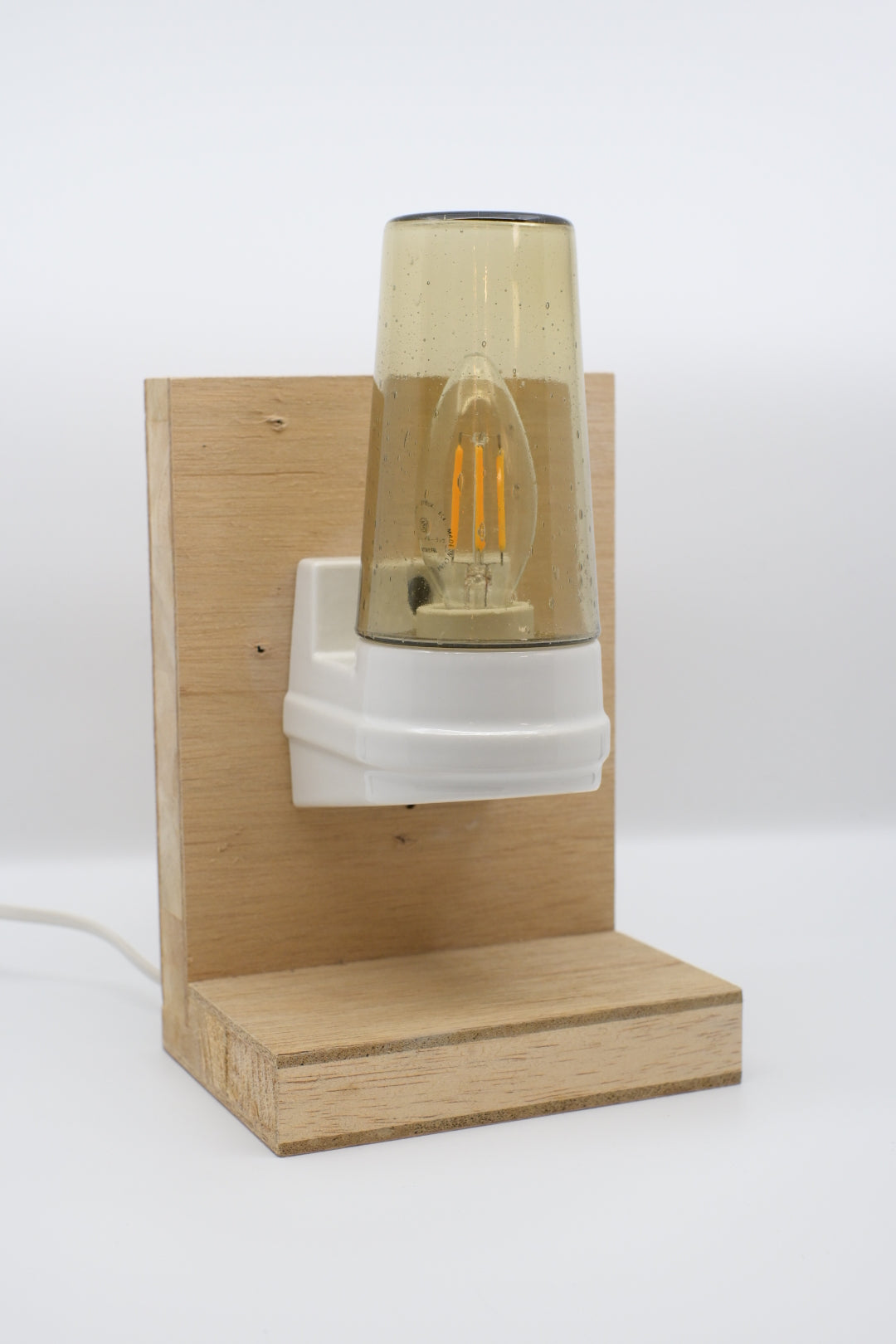 Wall Lamp "Ifö Electric 6080 (Smoke Glass)"