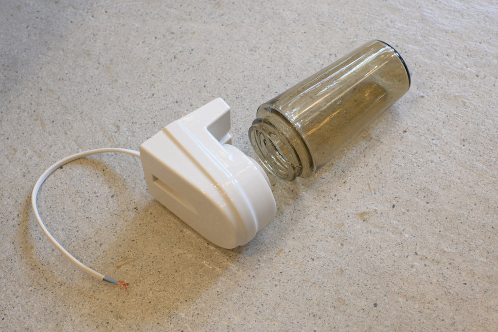 Wall Lamp "Ifö Electric 6080 (Smoke Glass)"