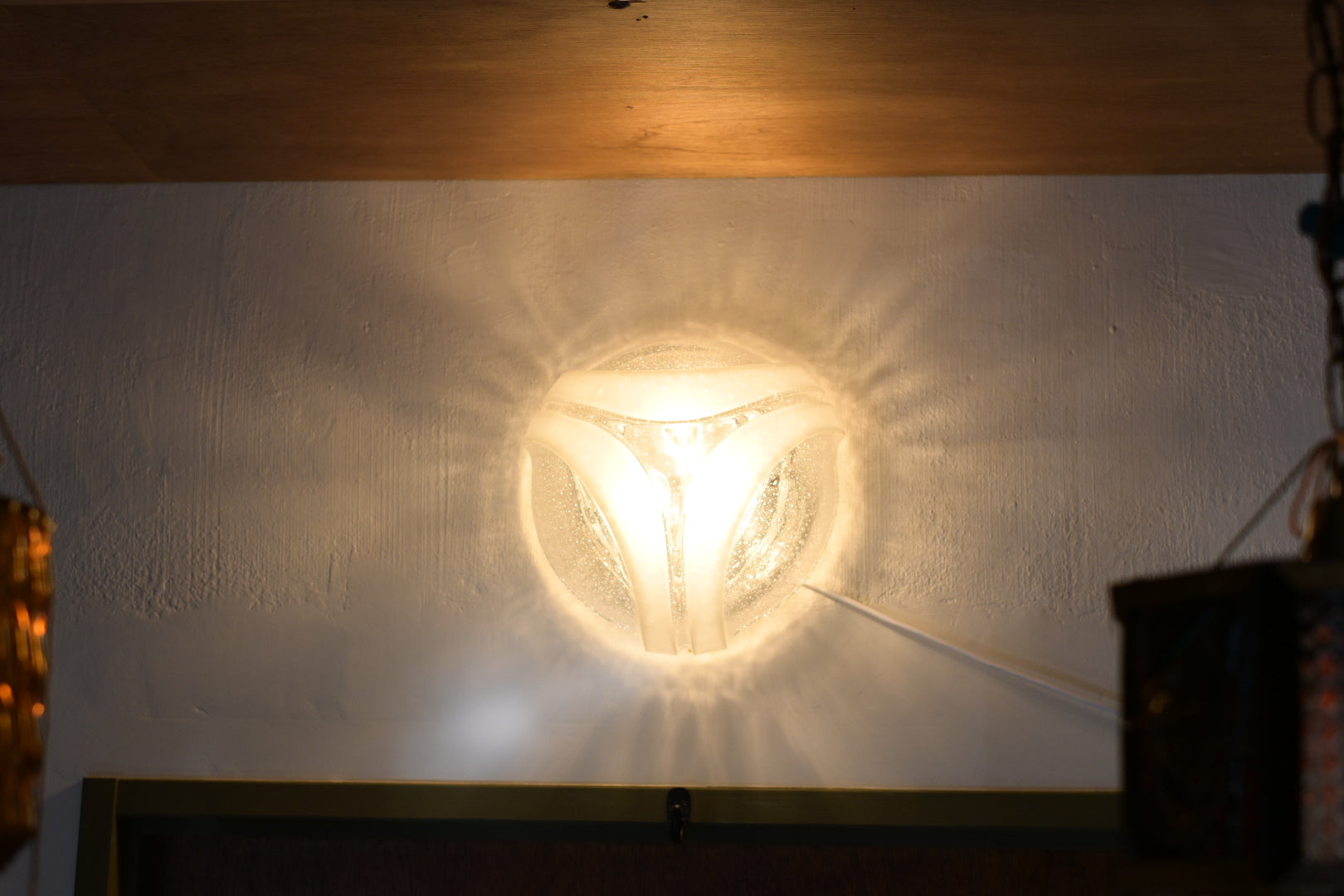 Wall Lamp / Ceiling Lamp "HOFFMEISTER- LEUCHTEN"