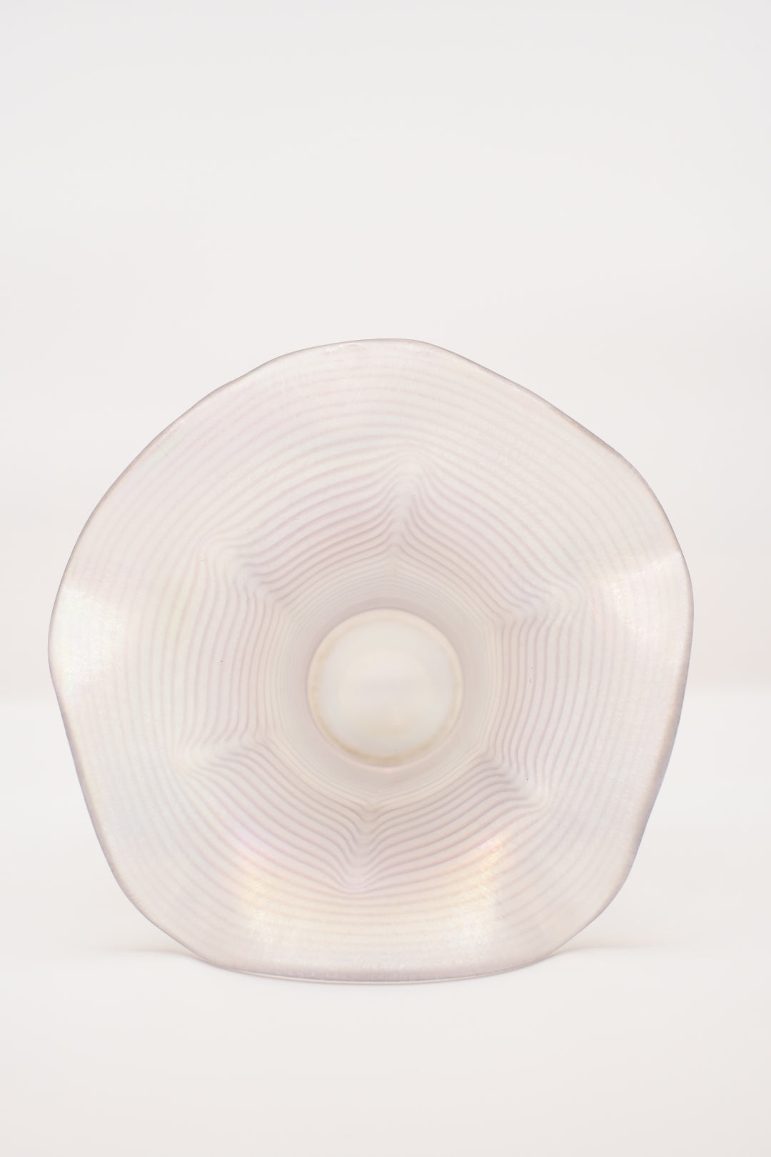 Art-Nouveau Iridescent Glass Vase "Gallo"