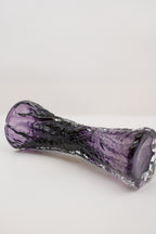 Glass Flower Vase  "INGRID GLASHÜTTE"  by Kurt Wokan