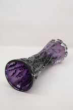 Glass Flower Vase  "INGRID GLASHÜTTE"  by Kurt Wokan