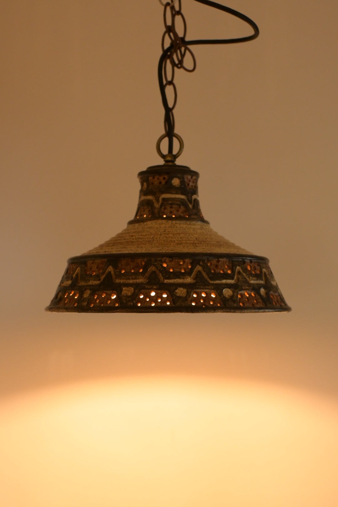 Ceramic Pendant Lamp  "Jette Hellerøe" for Axella