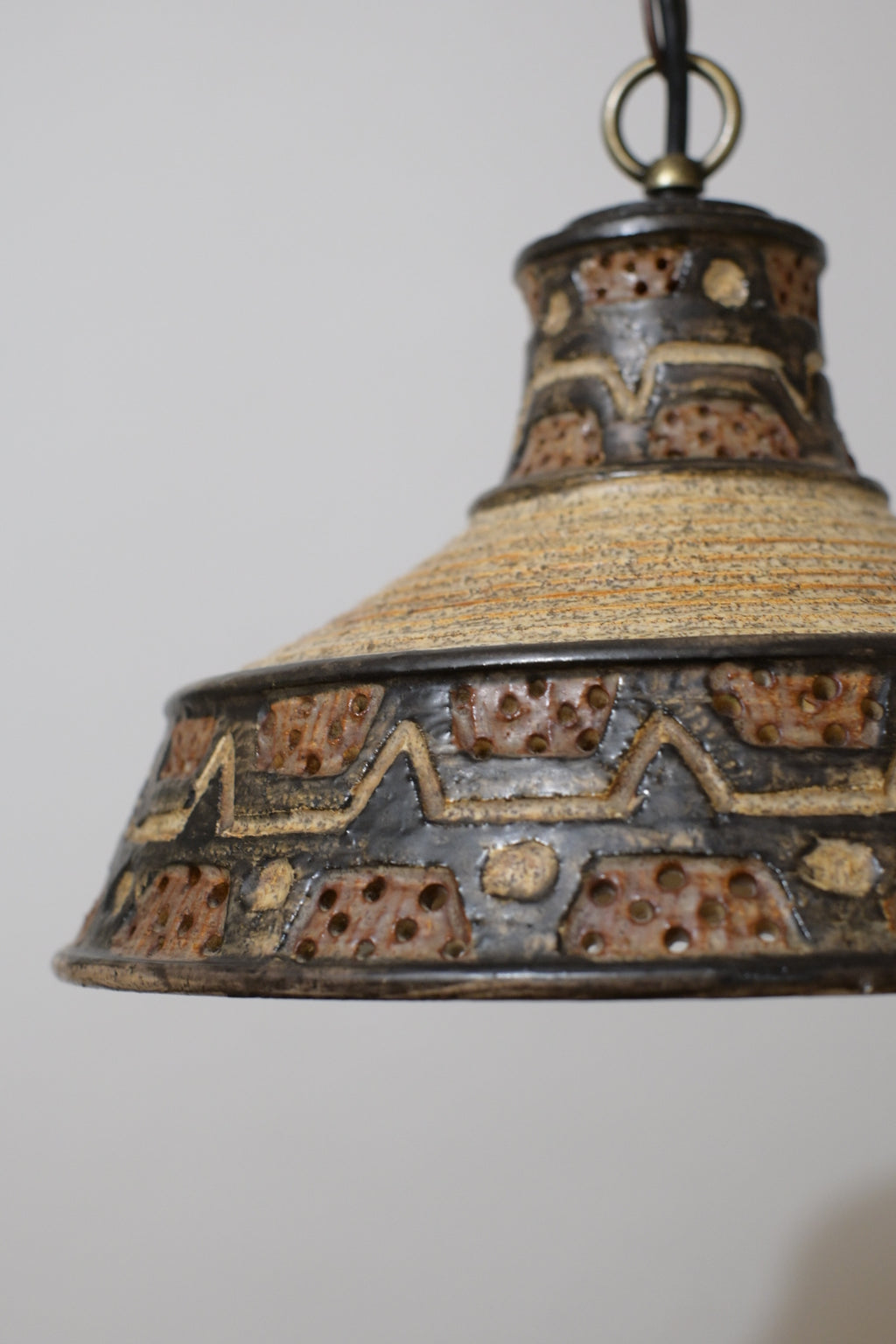 Ceramic Pendant Lamp  "Jette Hellerøe" for Axella