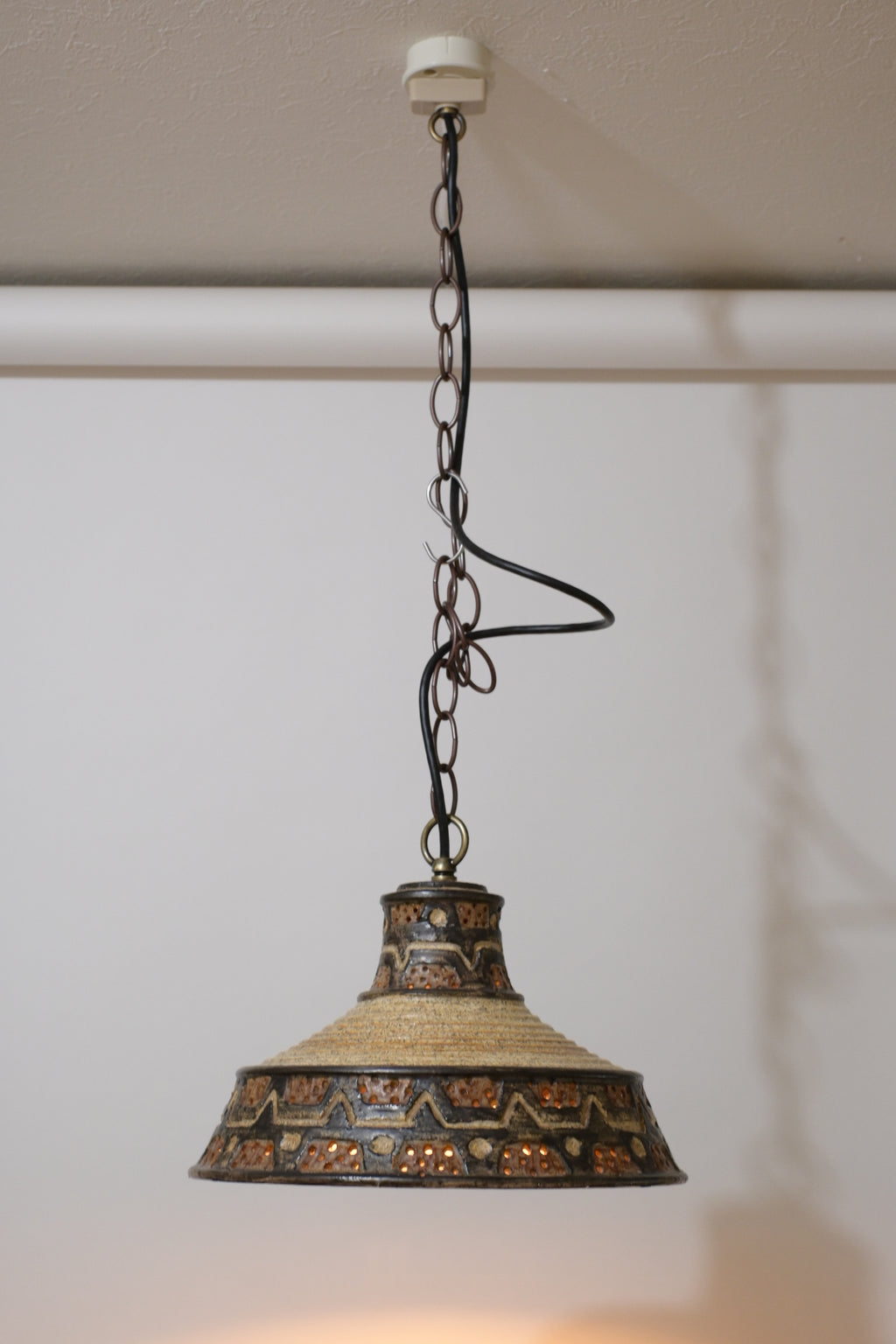 Ceramic Pendant Lamp  "Jette Hellerøe" for Axella