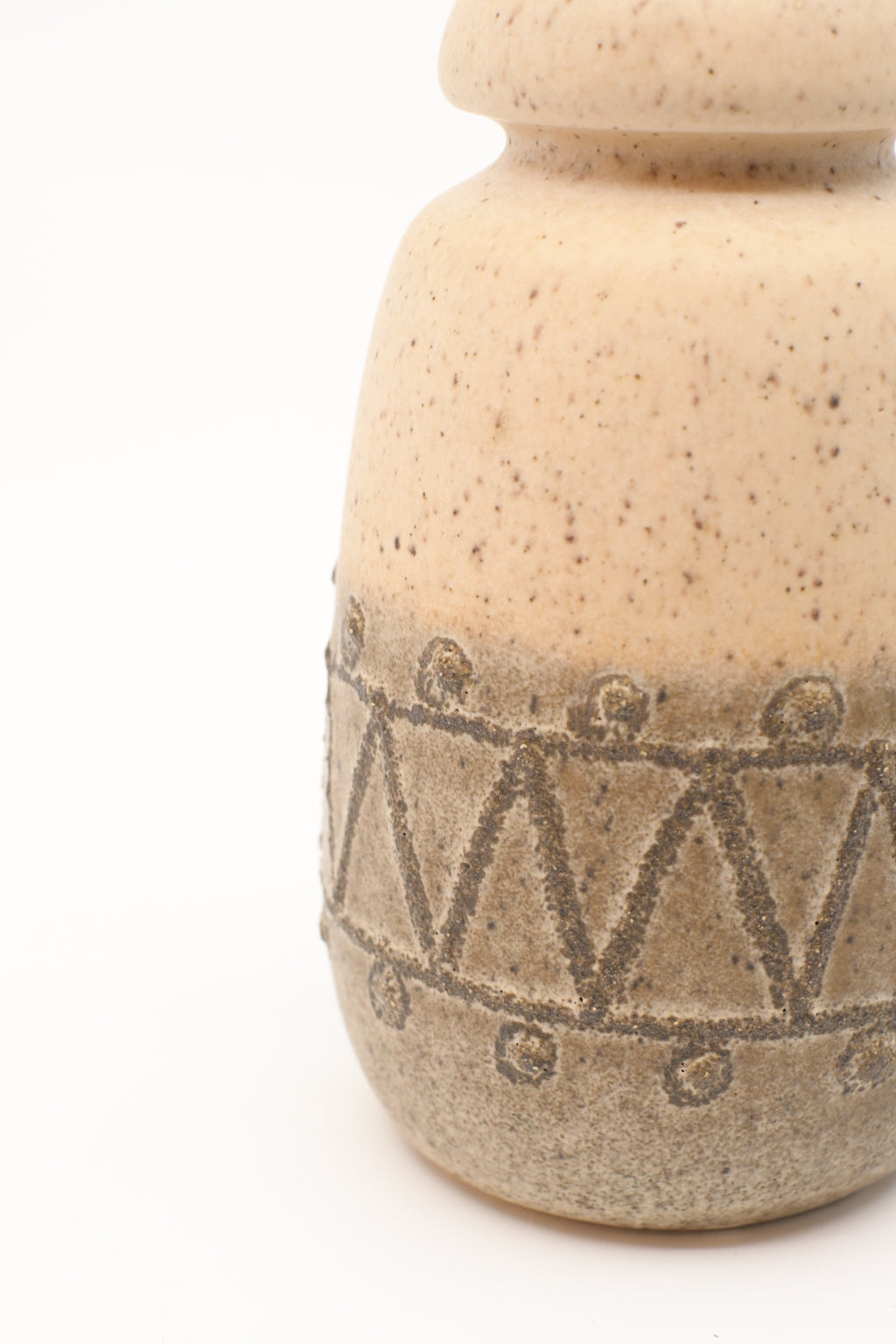 FAT LAVA Vase "VEB Haldensleben"