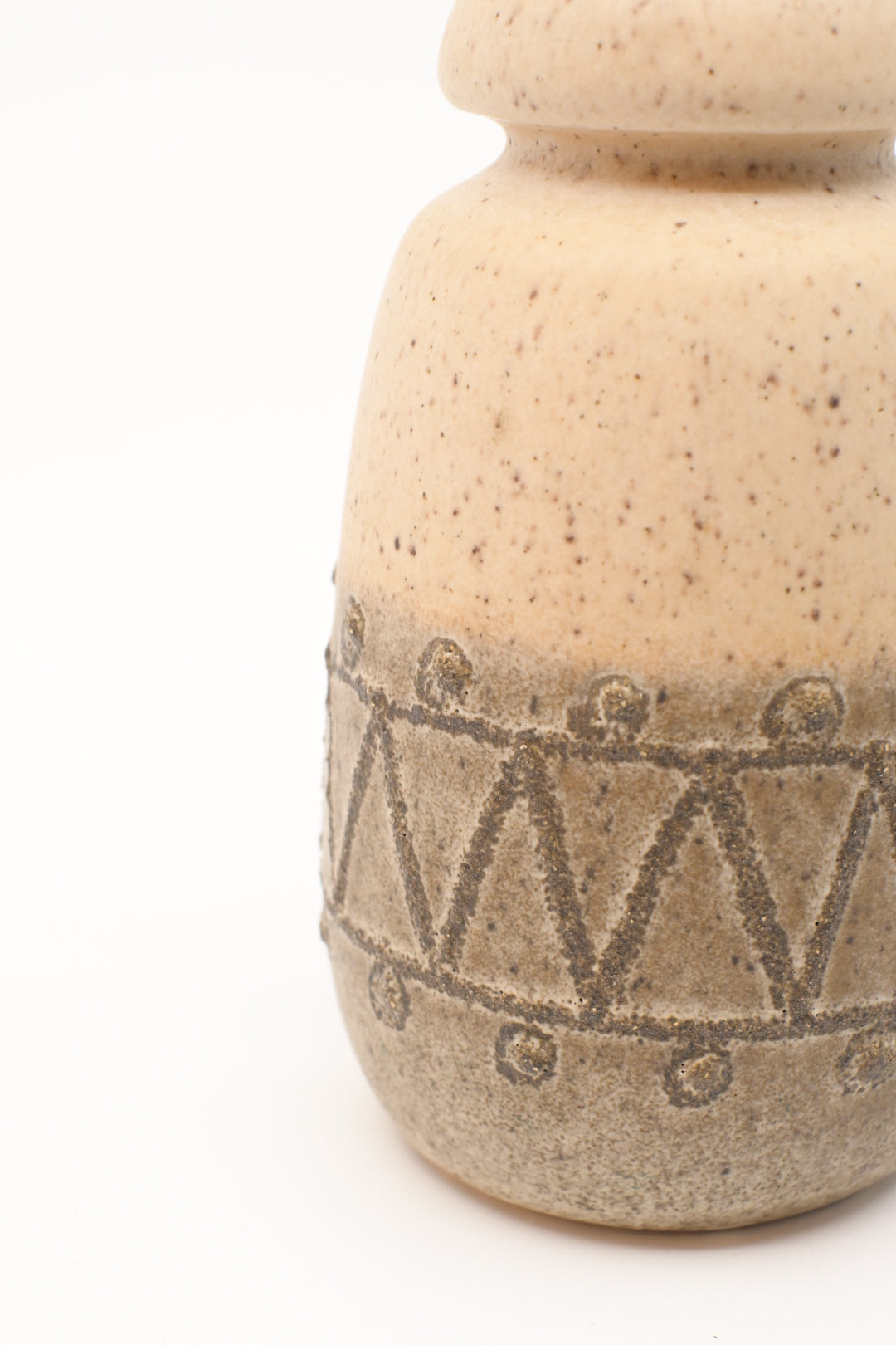 FAT LAVA Vase "VEB Haldensleben"