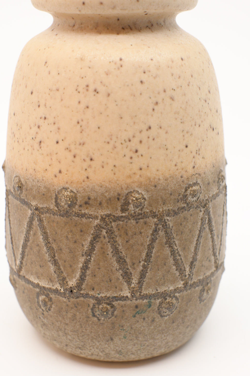FAT LAVA Vase "VEB Haldensleben"