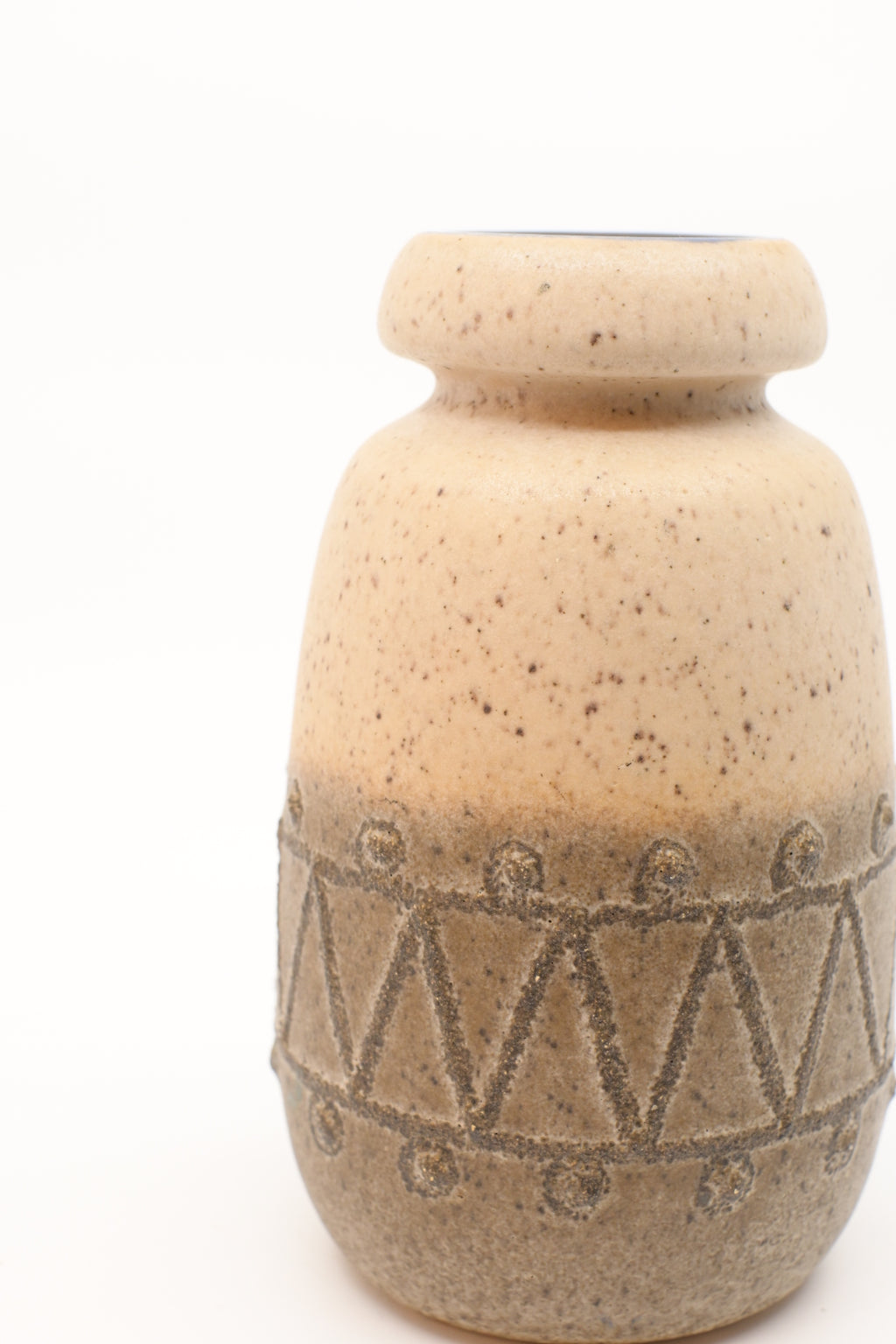 FAT LAVA Vase "VEB Haldensleben"