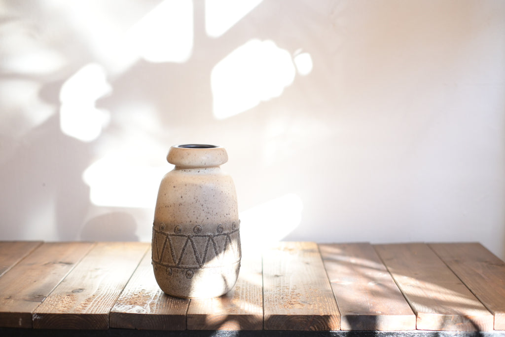 FAT LAVA Vase "VEB Haldensleben"