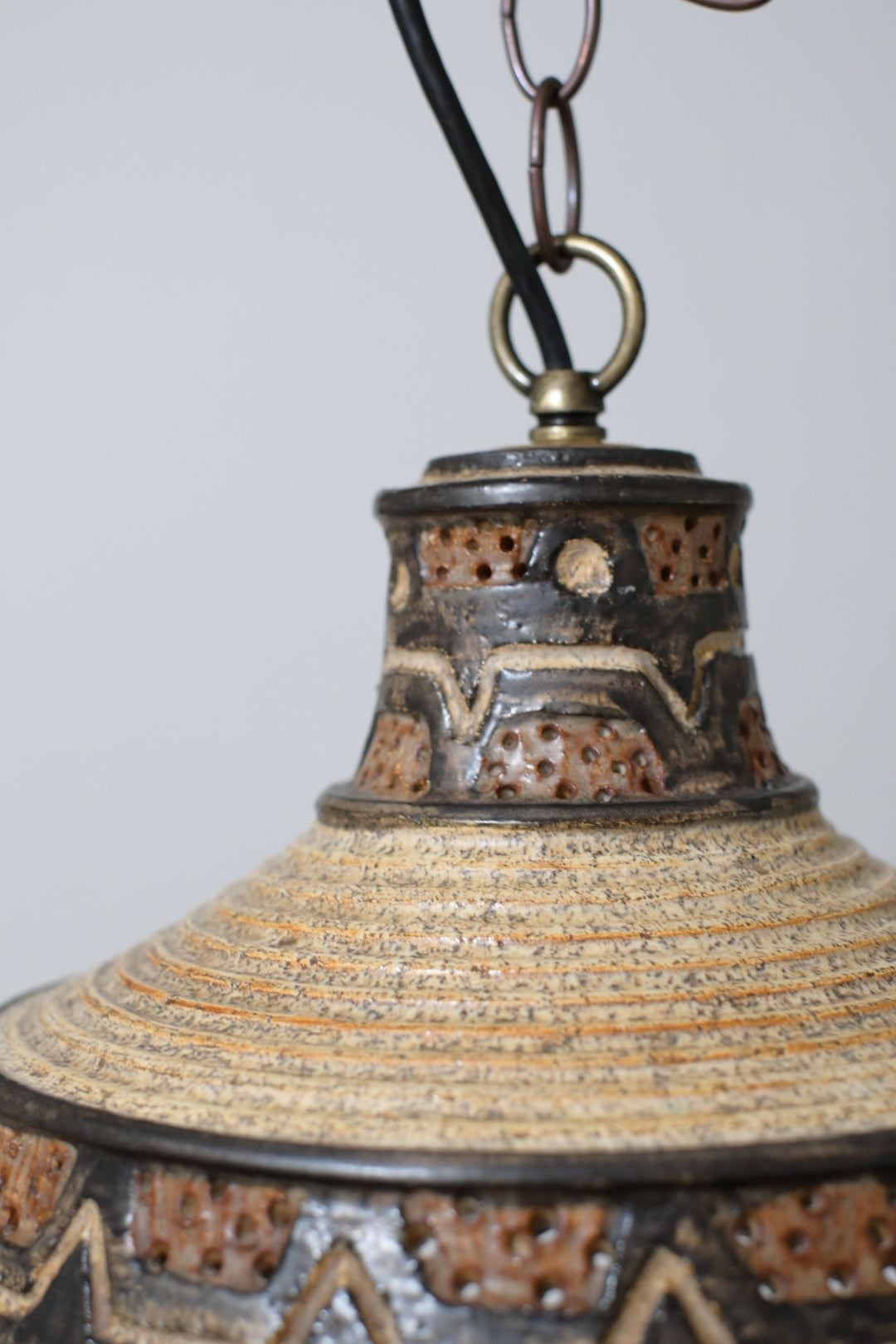 Ceramic Pendant Lamp  "Jette Hellerøe" for Axella