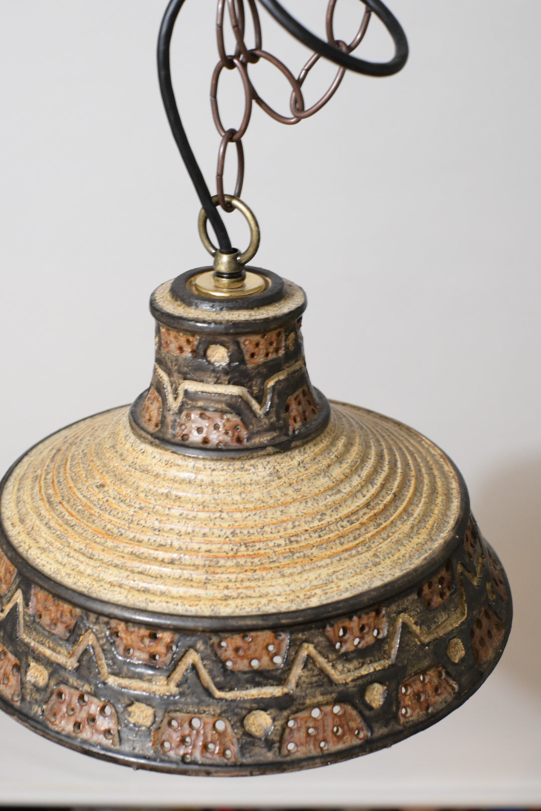 Ceramic Pendant Lamp  "Jette Hellerøe" for Axella