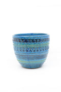 Ceramic Planter  " Bitossi - Rimini Blu 701/17 "