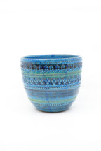 Ceramic Planter  " Bitossi - Rimini Blu 701/17 "