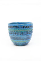 Ceramic Planter  " Bitossi - Rimini Blu 701/17 "