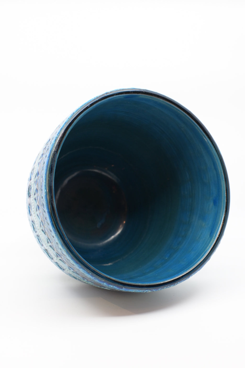 Ceramic Planter  " Bitossi - Rimini Blu 701/17 "