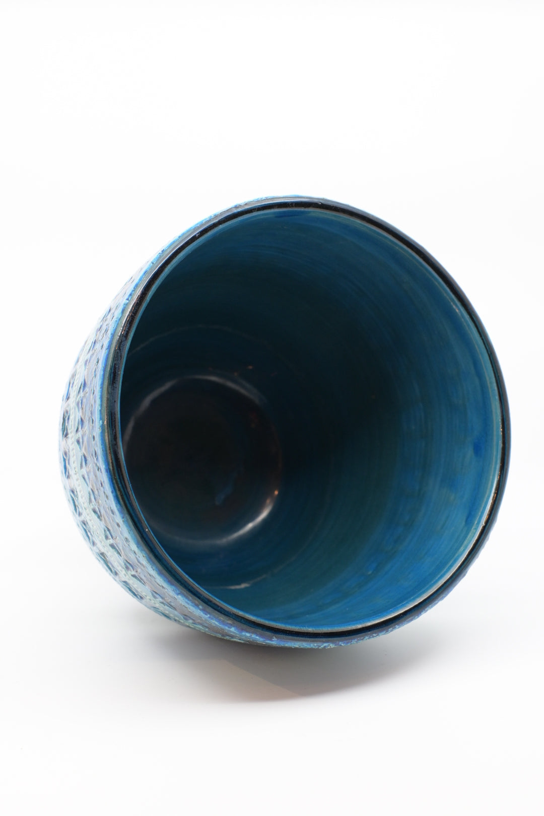 Ceramic Planter  " Bitossi - Rimini Blu 701/17 "
