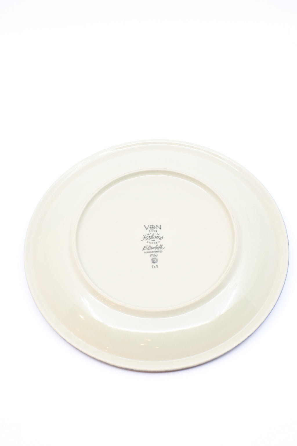 Plate  " Rörstrand - Elisabeth "
