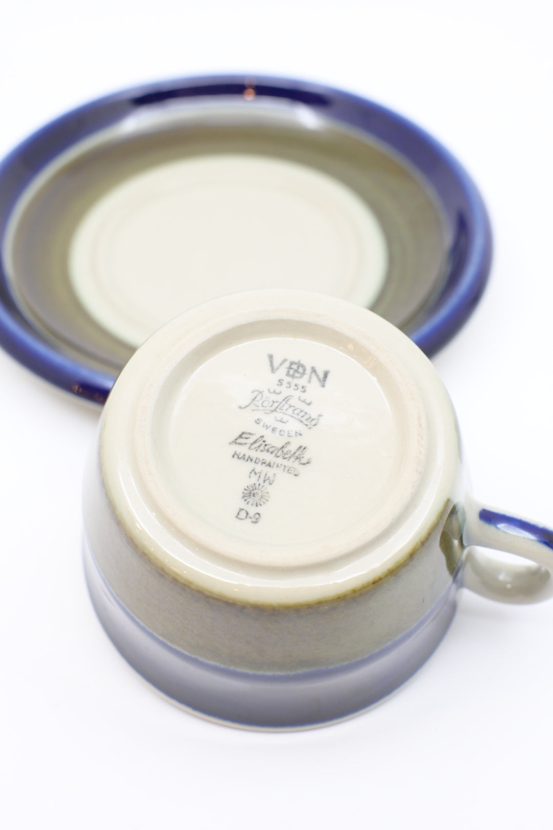 Cup & Saucer " Rörstrand - Elisabeth "