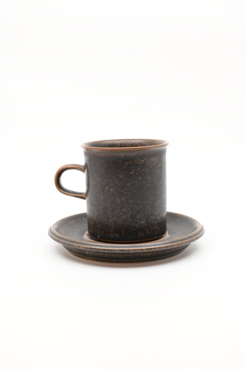 Coffee Cup & Saucer “ARABIA - Ruska”  (a)
