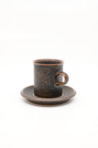 Coffee Cup & Saucer “ARABIA - Ruska”  (b)