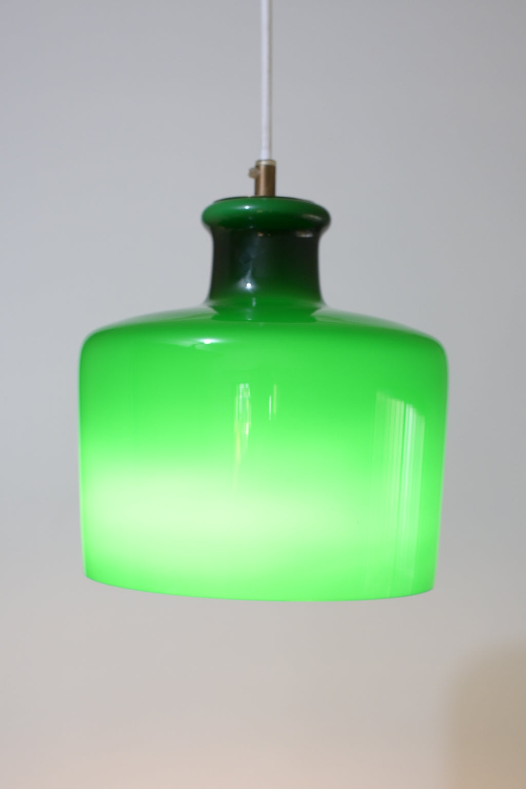 Opaline Glass Pendant Lamp  "Fog & Mørup"