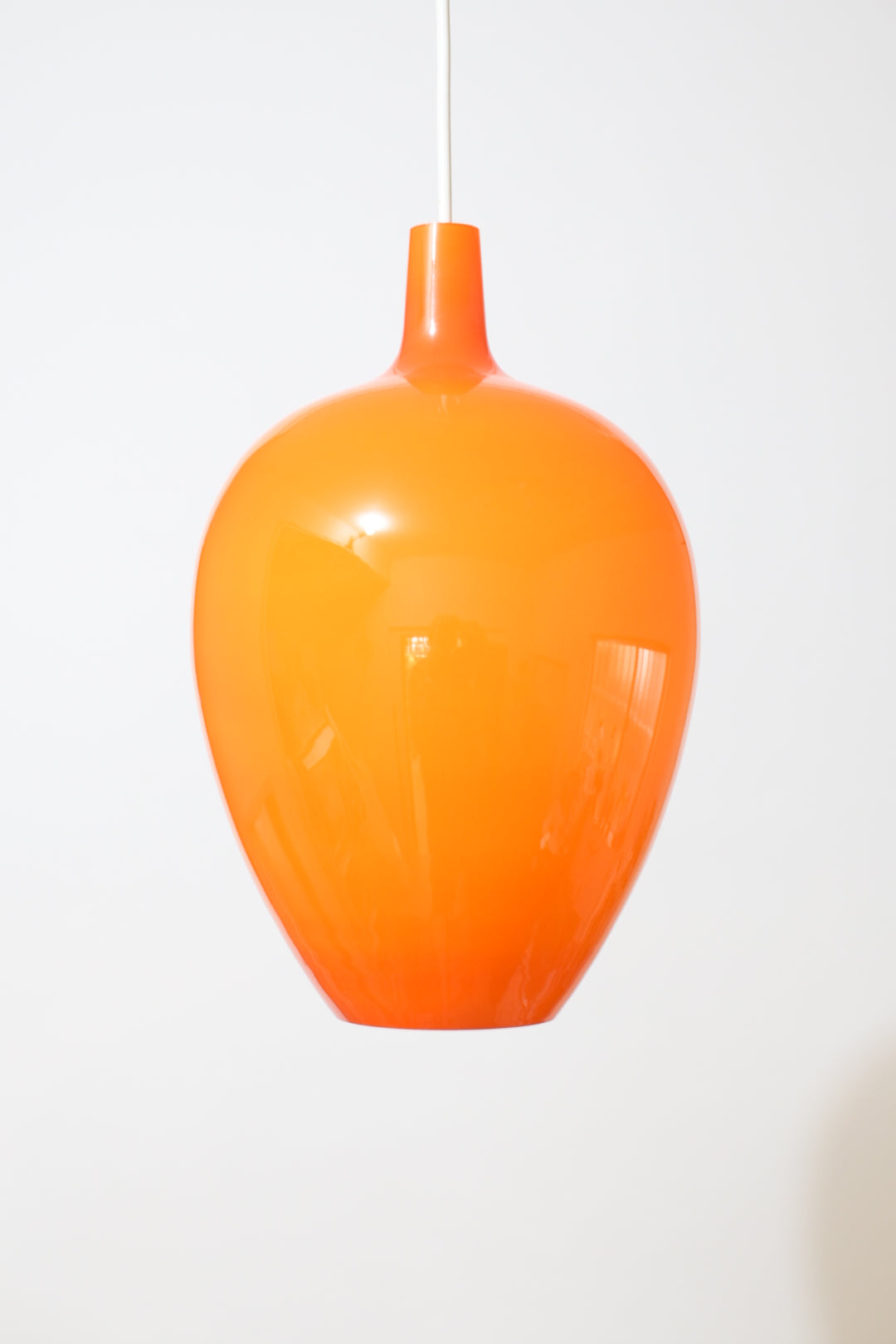 Opaline Glass Pendant Lamp "Fog & Mørup- Pompei" Jo Hammerborg