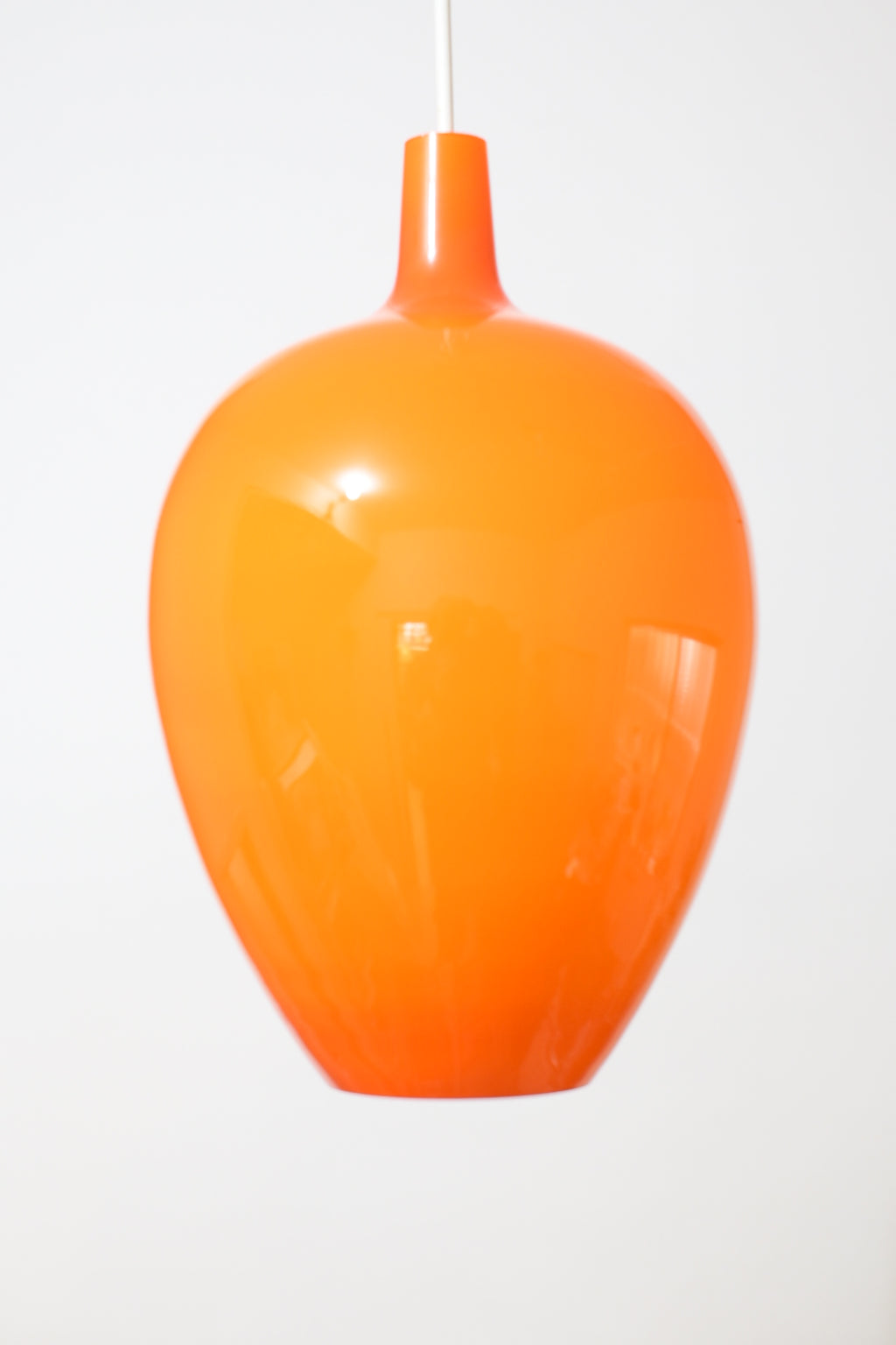 Opaline Glass Pendant Lamp "Fog & Mørup- Pompei" Jo Hammerborg