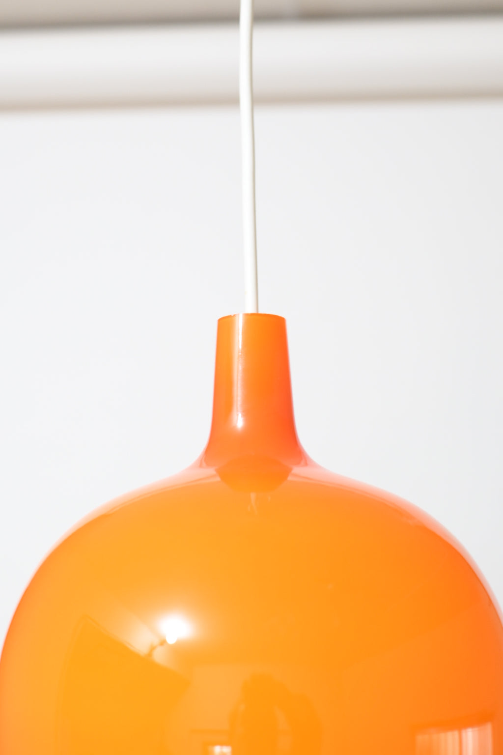 Opaline Glass Pendant Lamp "Fog & Mørup- Pompei" Jo Hammerborg